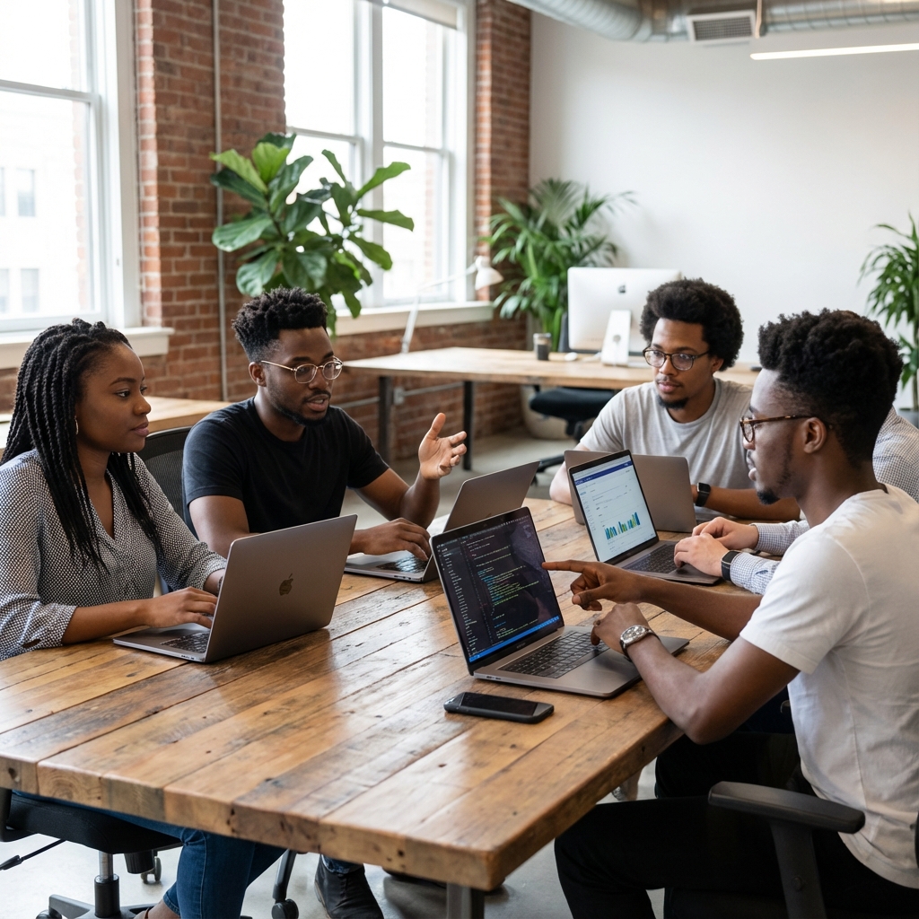 Team of Nigerian software engineers